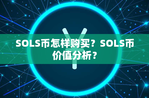 SOLS币怎样购买？SOLS币价值分析？