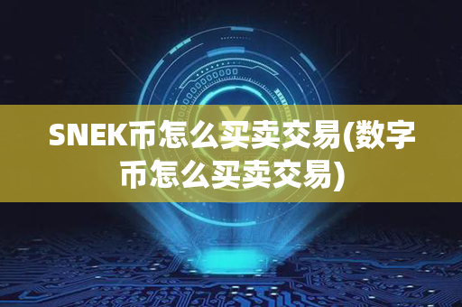 SNEK币怎么买卖交易(数字币怎么买卖交易)第1张-链盟网