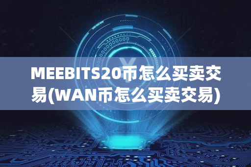 MEEBITS20币怎么买卖交易(WAN币怎么买卖交易)第1张-链盟网