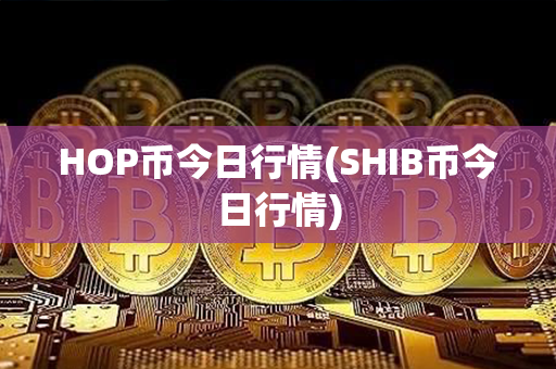 HOP币今日行情(SHIB币今日行情)第1张-链盟网