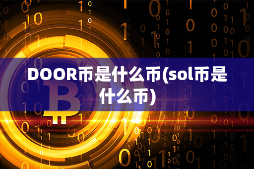 DOOR币是什么币(sol币是什么币)第1张-链盟网