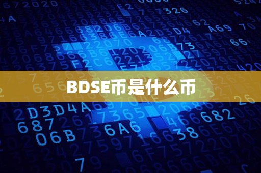 BDSE币是什么币第1张-链盟网