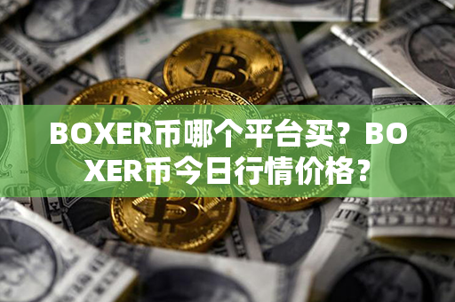 BOXER币哪个平台买？BOXER币今日行情价格？