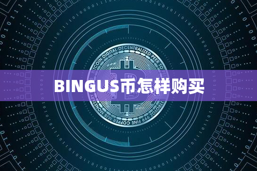 BINGUS币怎样购买