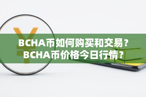 BCHA币如何购买和交易？BCHA币价格今日行情？