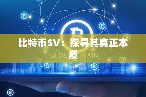 比特币SV：探寻其真正本质