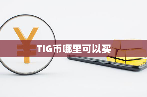 TIG币哪里可以买